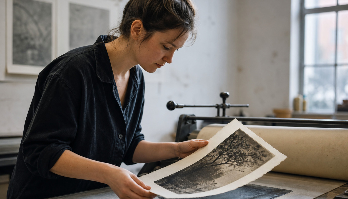 La poésie cachée des marges dans l’art de l’estampe